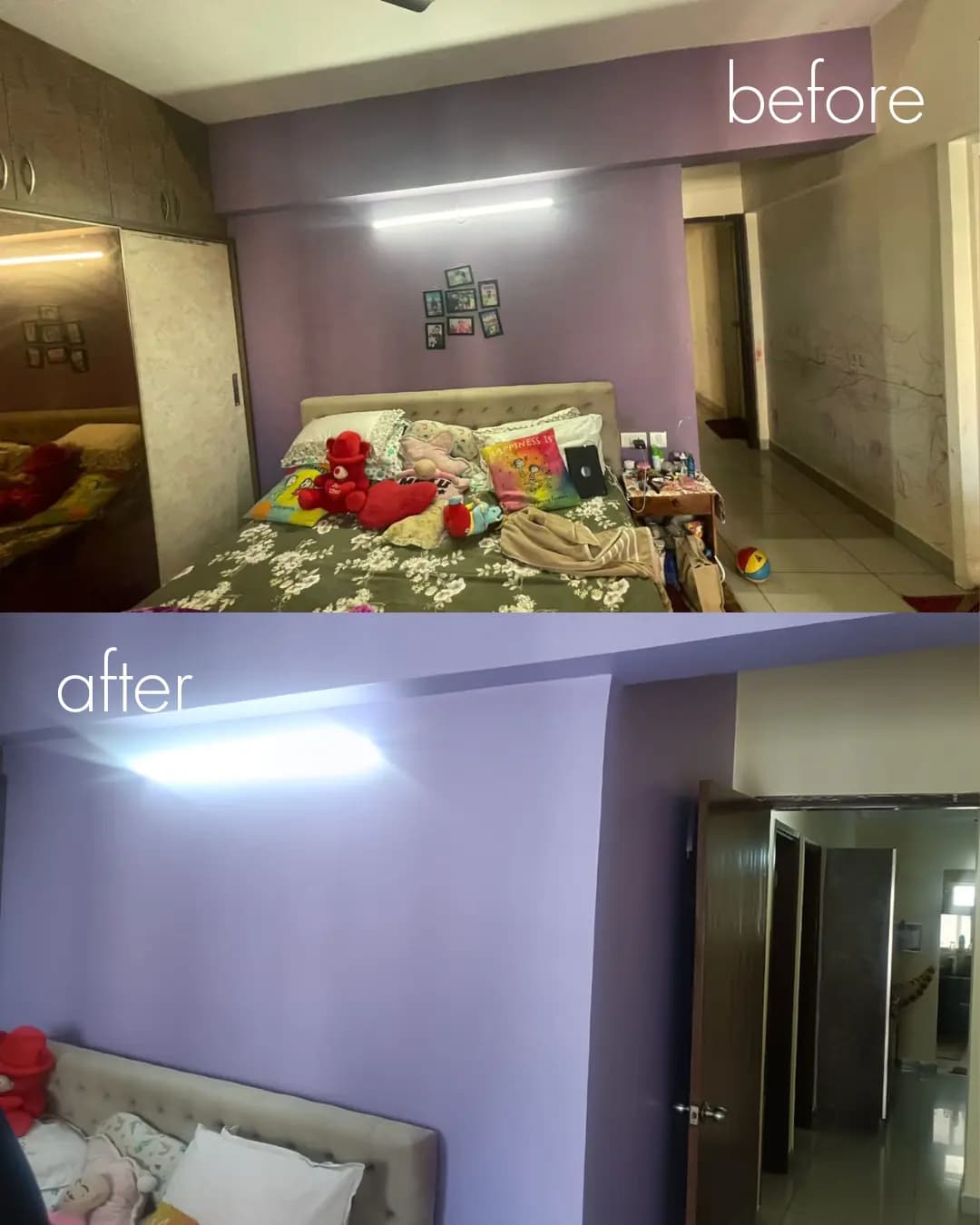 Painting Before and After Gallery Images