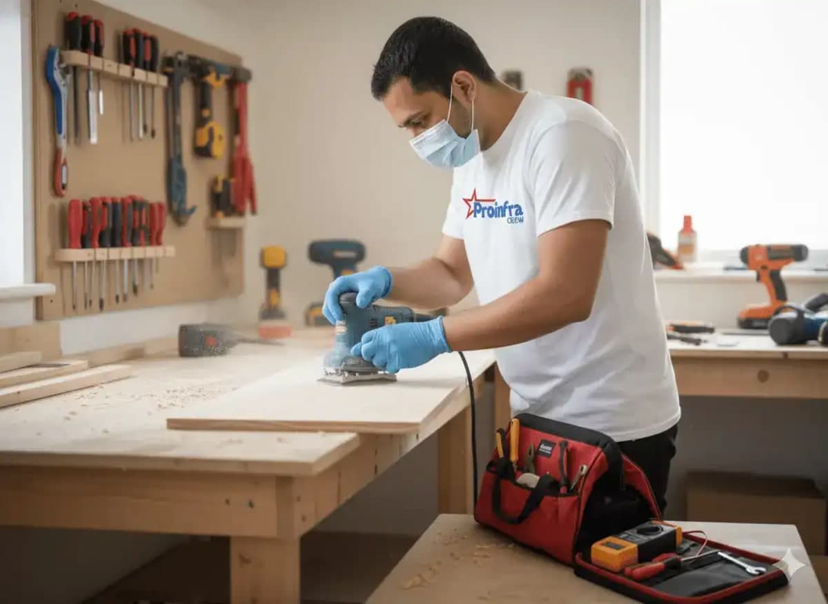Carpentry repair and wooden fixture service