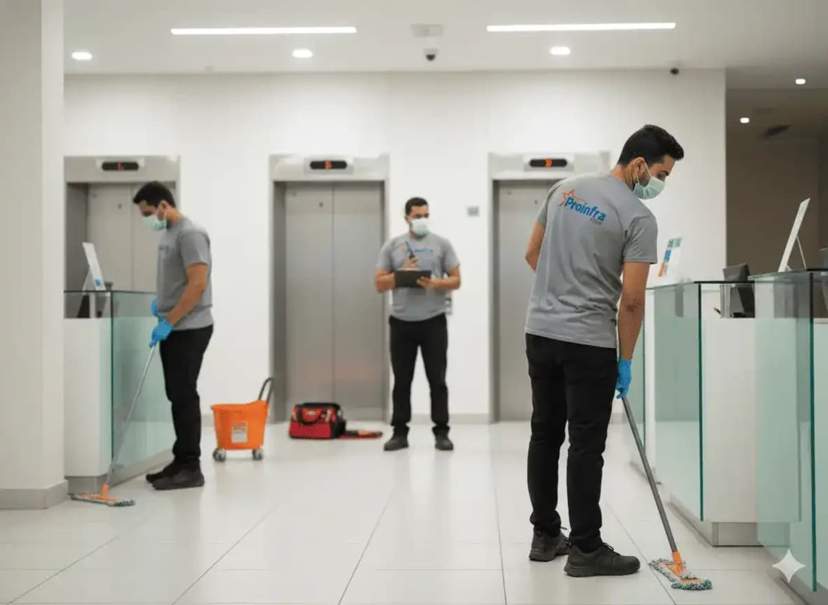 Apartment facility management and upkeep services