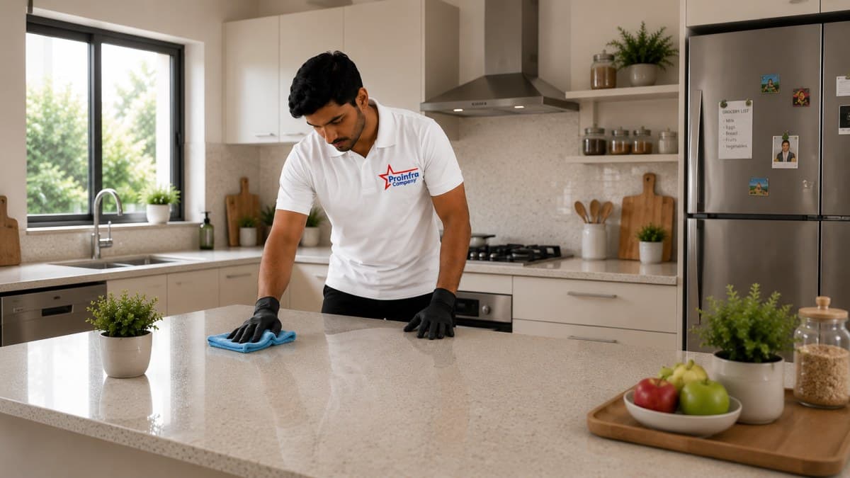 Kitchen deep cleaning service