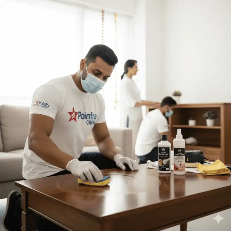 Wood polishing service