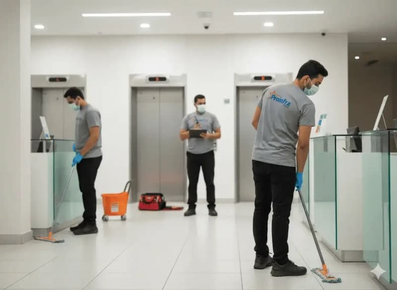Apartment facility management and upkeep services