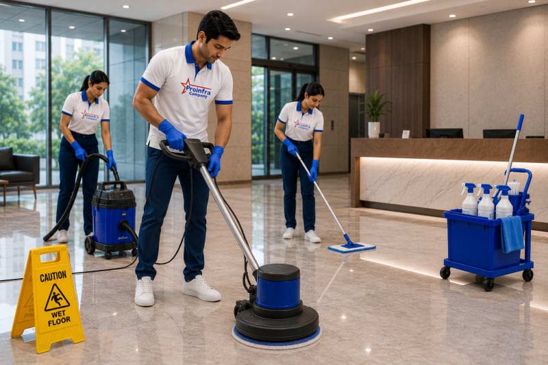 Floor cleaning service