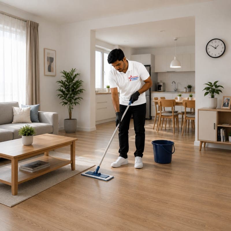 Floor cleaning service