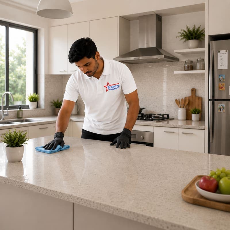 Kitchen deep cleaning service
